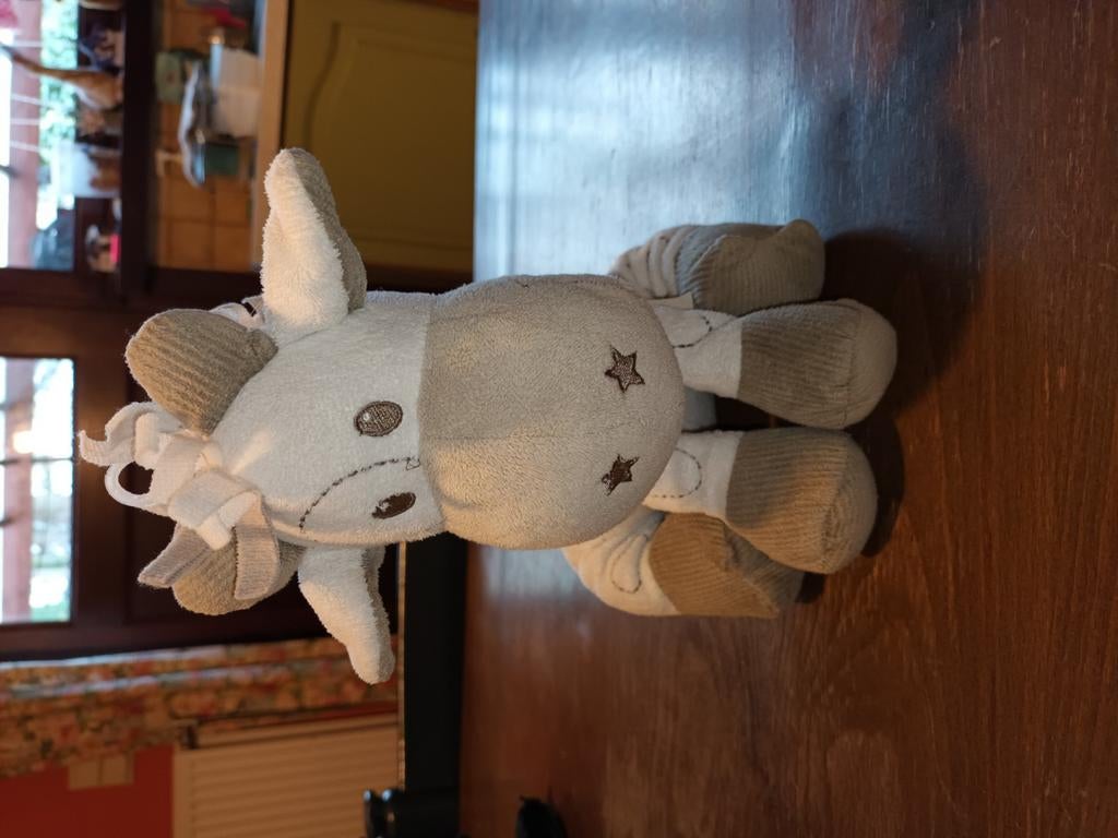 Pluchen giraffe Tiamo, Kinderen en Baby's, Ophalen of Verzenden, Gebruikt