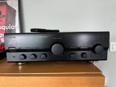 Vintage B&W Speakers DM 620, en Kenwood versterker, TV, Hi-fi & Vidéo, Enceintes, Enlèvement, Utilisé, Ensemble surround complet