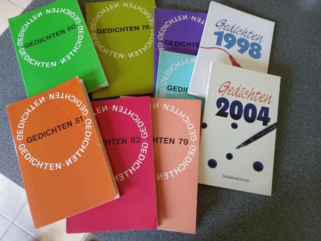 Gedichten Davidsfonds (10 jaargangen), Boeken, Gedichten en Poëzie, Ophalen, Gelezen