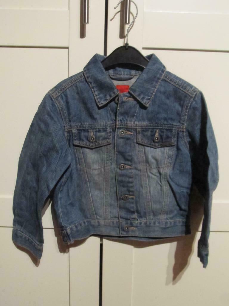 Jeansjas Esprit Maat 104-110, Kinderen en Baby's, Ophalen of Verzenden, Zo goed als nieuw, Jongen, Jas
