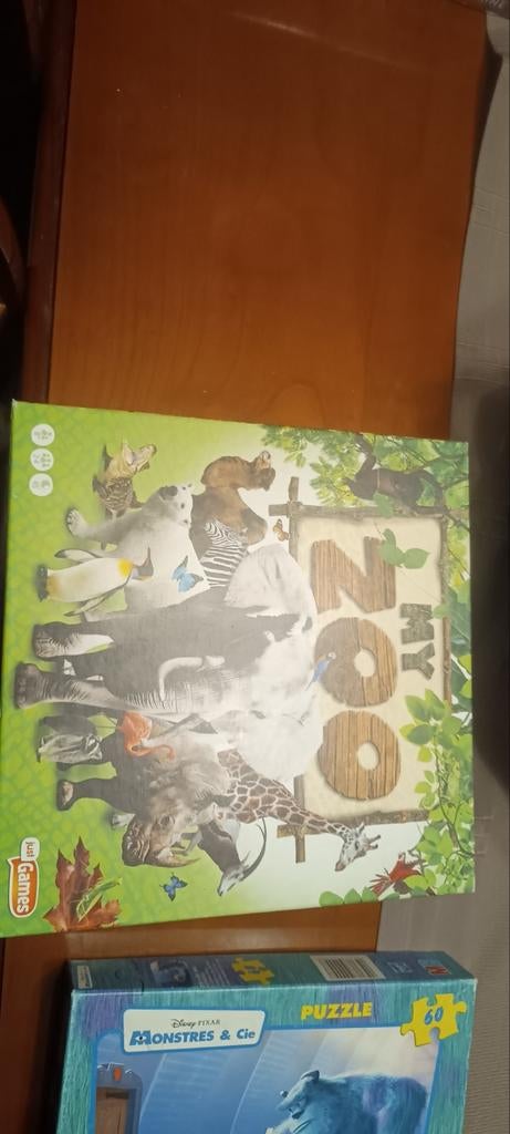 Bordspel My zoo, Ophalen