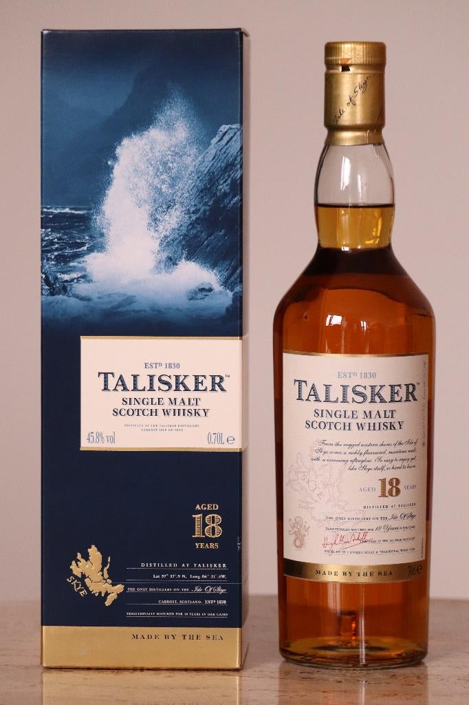 Talisker 18yo (2x) oude verpakking, Enlèvement, Neuf