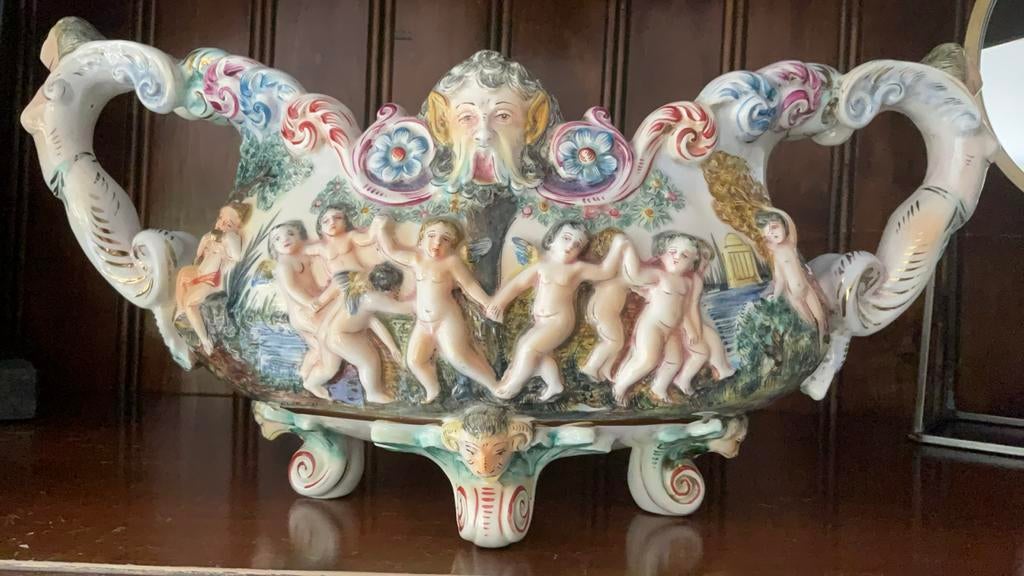 Vintage grote schaal R.CAPODIMONTE., Enlèvement