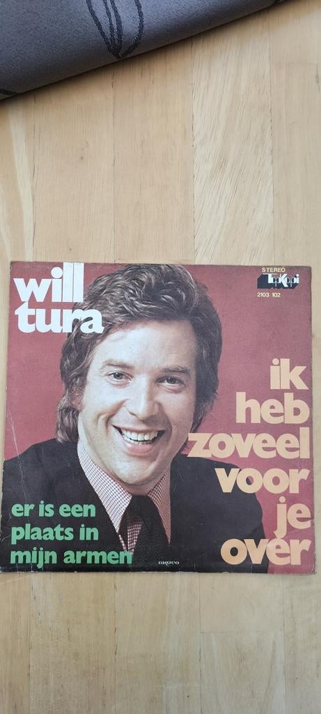 Single Will Tura, Cd's en Dvd's, Vinyl Singles, Ophalen of Verzenden, Single