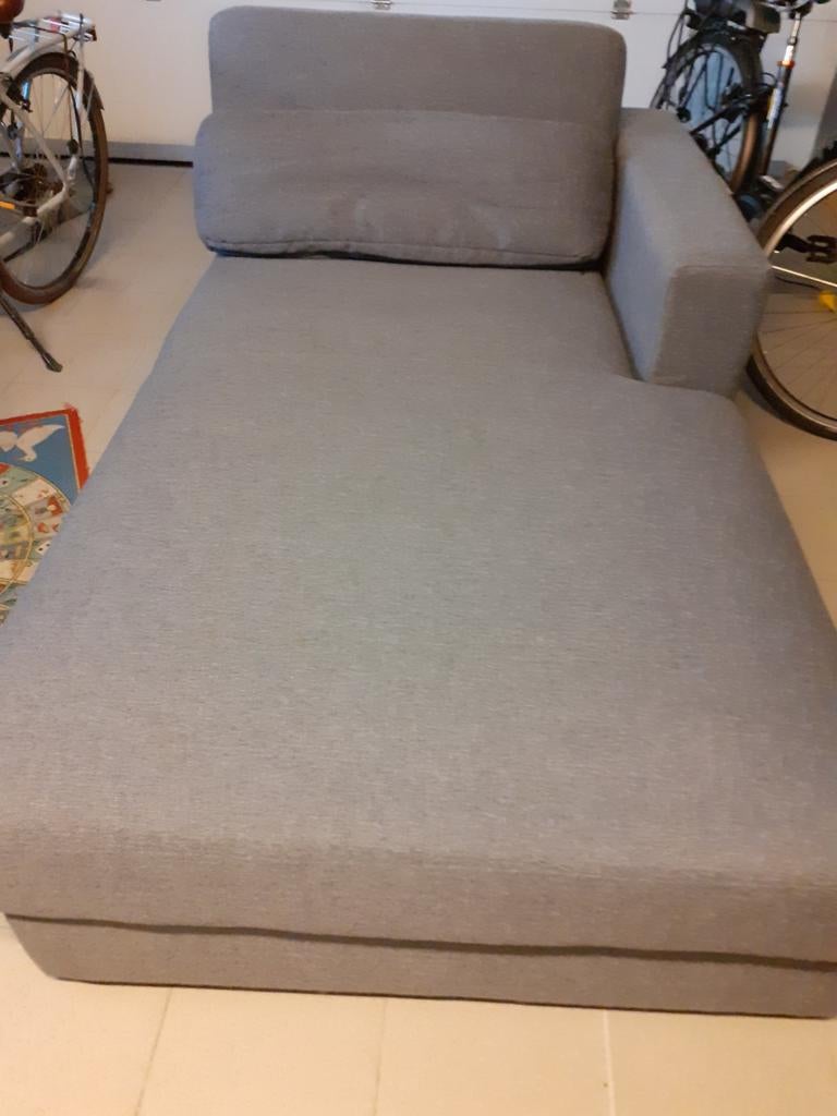 Chaise longue, Ophalen, Stof