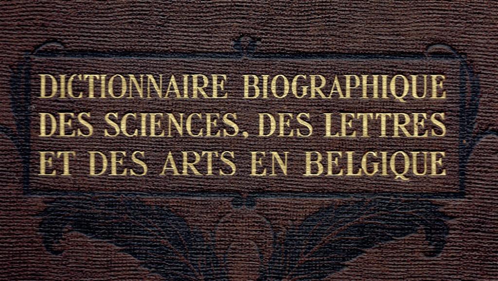 Dictionnaire biographique des sciences,lettres,arts-Belgique, Livres, Dictionnaires, Utilisé, Français, Autres éditeurs, Enlèvement ou Envoi