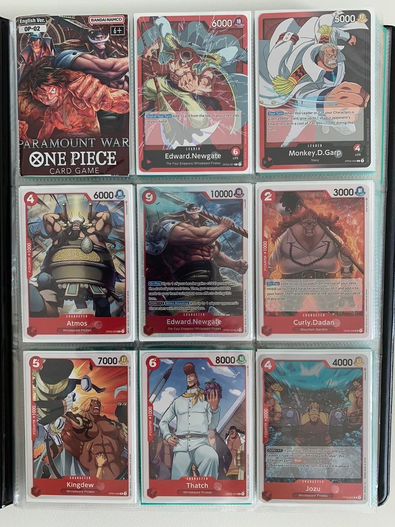 One Piece card Paramount War OP-02, Ophalen of Verzenden, Nieuw