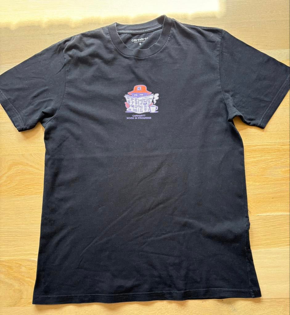 Zwart t-shirt korte mouw van Carhartt, Kleding | Heren, T-shirts, Zwart, Carhartt, Ophalen of Verzenden, Gedragen