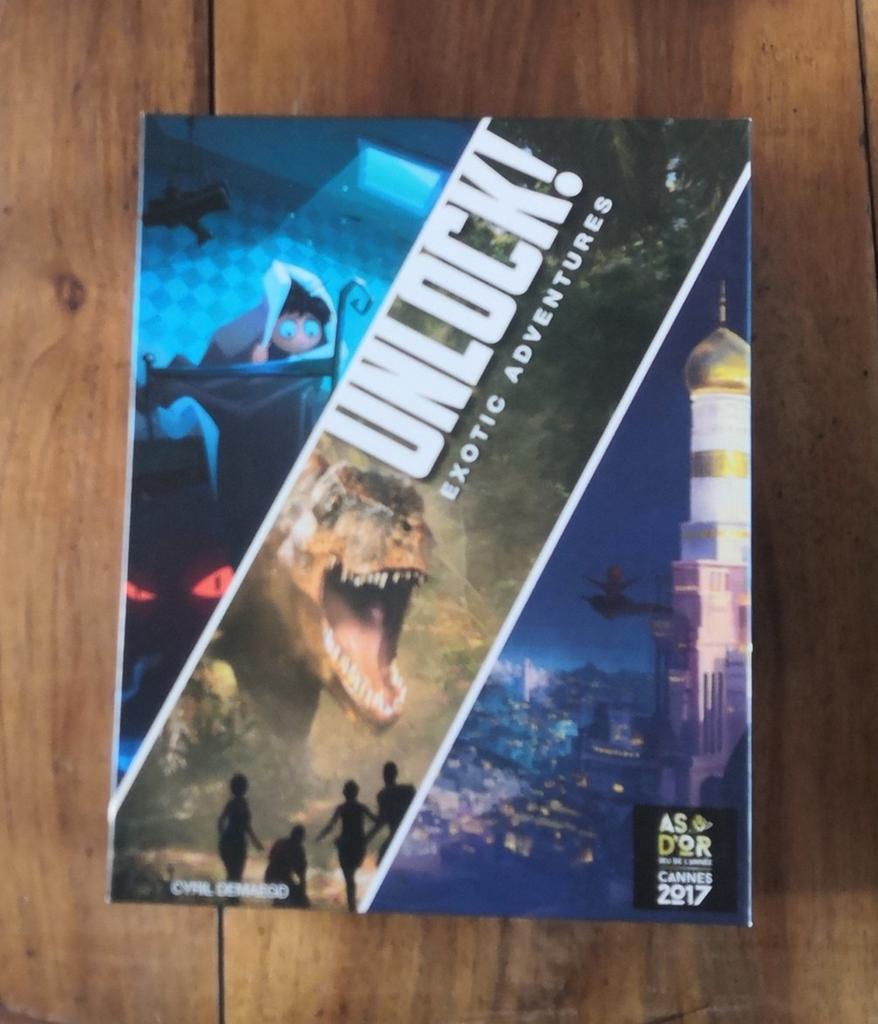 Unlock exotic aventure, Trois ou quatre joueurs, Enlèvement, Comme neuf, Space Cowboys