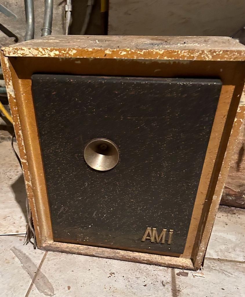AMI EX-100 hoekluidspreker van een AMI J Jukebox, Verzamelen, Automaten | Jukeboxen, Ophalen, Gebruikt, 1950 tot 1960, Ami