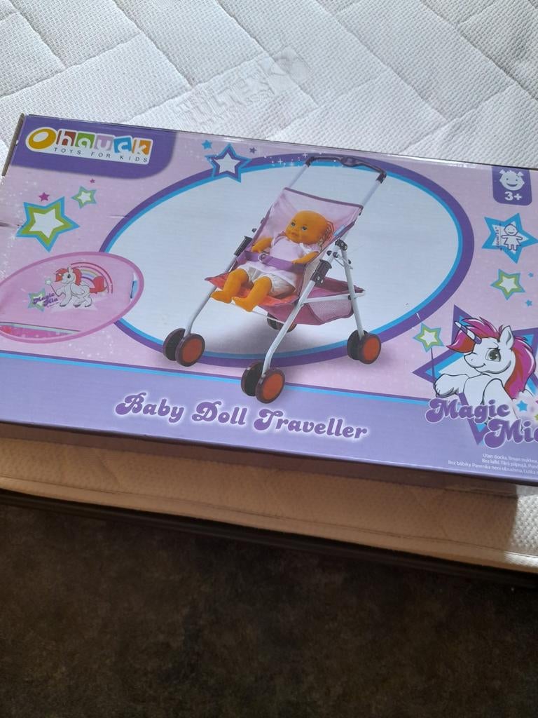Kinder poppenbuggy + ijsmachine + microgolf + veel accessoir, Kinderen en Baby's, Ophalen