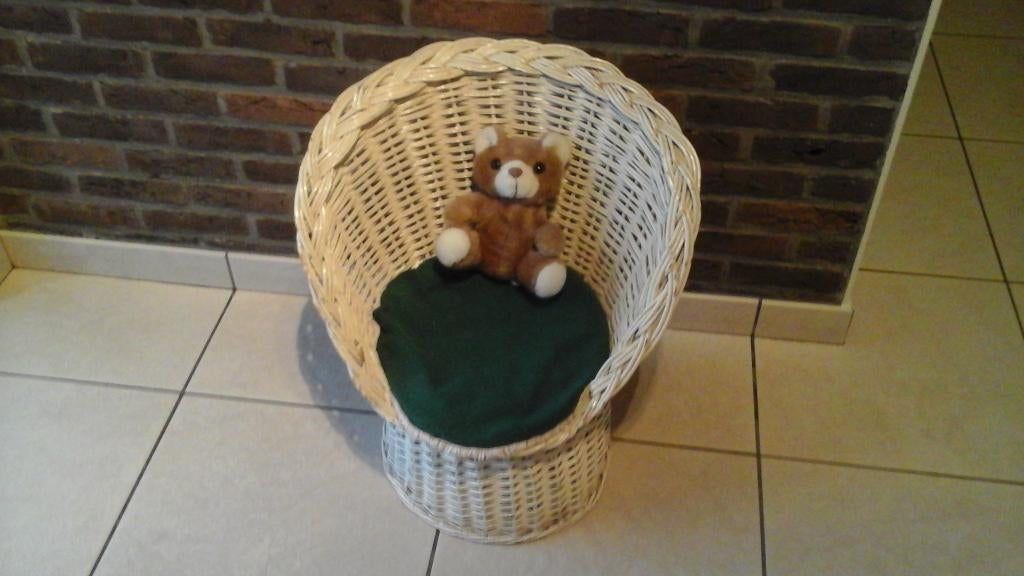 Rieten zeteltje, Kinderen en Baby's, Kinderstoelen, Ophalen, Gebruikt, Overige typen