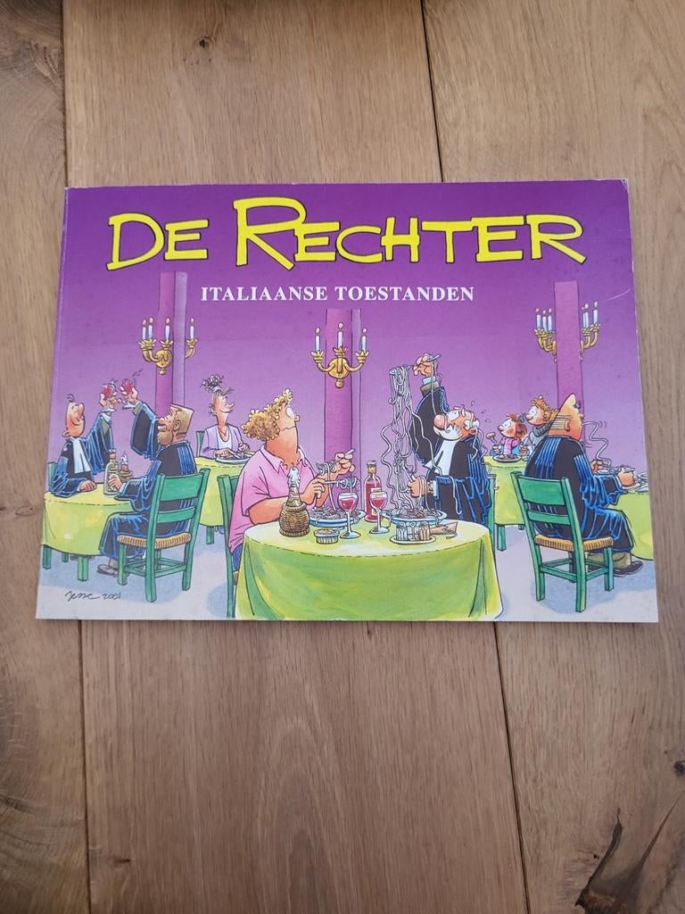 De Rechter - 6. Italiaanse toestanden, Boeken, Stripverhalen, Eén stripboek, Ophalen of Verzenden, Zo goed als nieuw, Mr Jesse van Muylwijck
