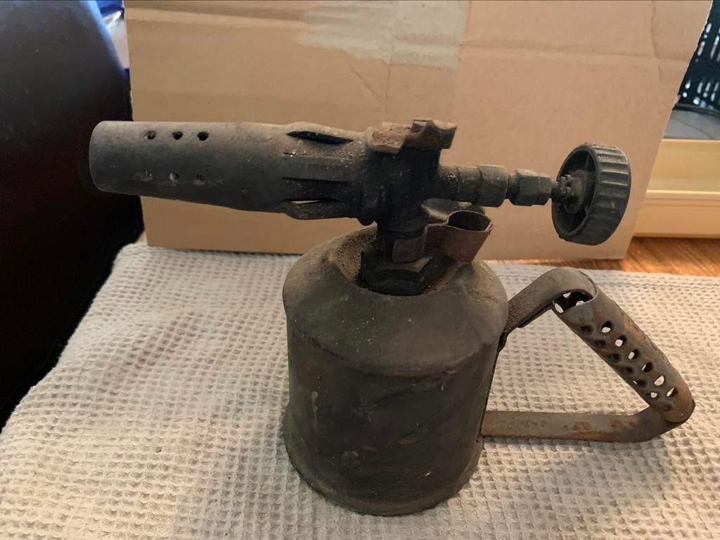 Antieken Brander SiIEVERT, Ophalen of Verzenden, Gebruikt