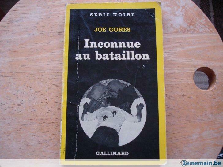 Inconnue au bataillon, Joe Gores, Livres, Thrillers, Utilisé