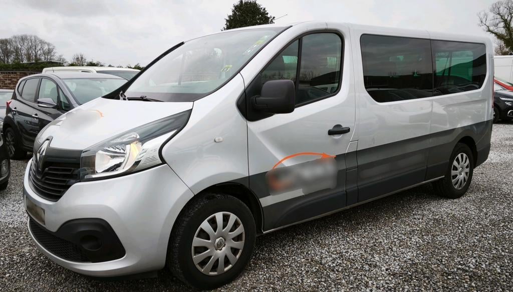 🆕RENAULT TRAFIC_1.6D(125CH)_08/2016💢EUR.6B_9 PL_EQUIP💢, Auto's, 4 deurs, 4 cilinders, Bedrijf, 145 g/km