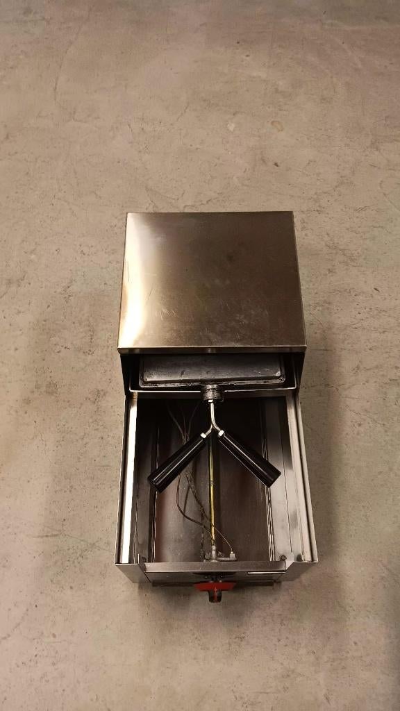 Wafelijzer op gas ijswagen, Enlèvement, Utilisé