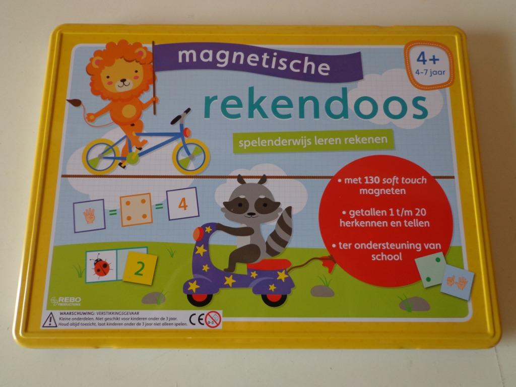 Rebo productions: magnetische rekendoos, Ophalen, Zo goed als nieuw, Rekenen
