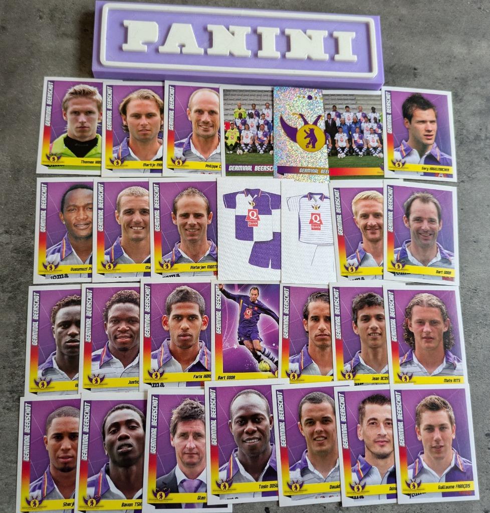 PANINI FOOTBALL 2011 28X STICKERS :  GERMINAL BEERSCHOT, Verzenden, Nieuw