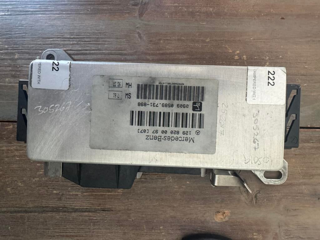 Mercedes sl w129 cabrio rooftop ecu module 129 820 0097, Auto-onderdelen, Ophalen, Gereviseerd, Mercedes-Benz