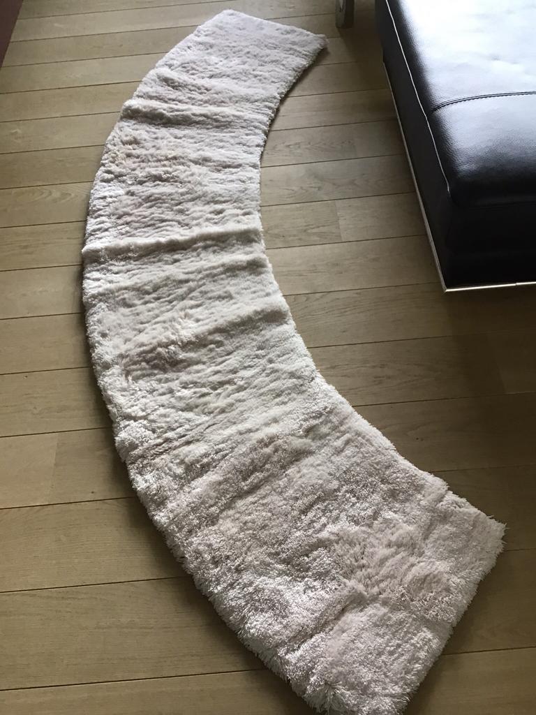 Tapis de bain pour baignoire d'angle, Enlèvement ou Envoi, Comme neuf, Beige, Tapis de bain