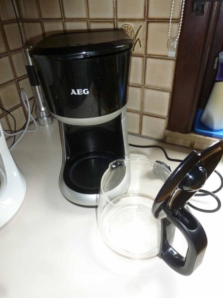 percolateur café AEG verseuse cassée, Electroménager, Enlèvement ou Envoi, Utilisé, Mélangeur