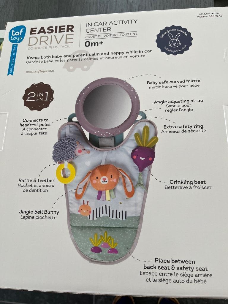 Car activity center, Kinderen en Baby's, Ophalen, Zo goed als nieuw, Auto, Met geluid