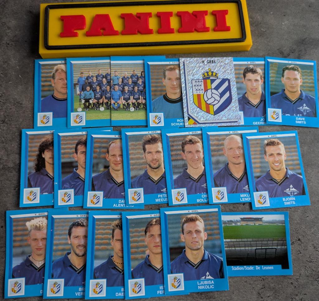 20 AUTOCOLLANTS PANINI  FOOTBALL, 2000 VERBR. GEEL, Envoi, Neuf