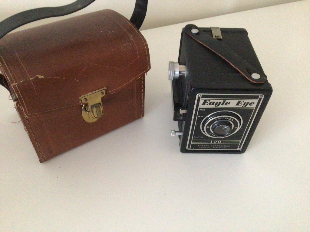 Caméra Eagle Eye. Vintage, Enlèvement, 1940 à 1960, Appareils photo