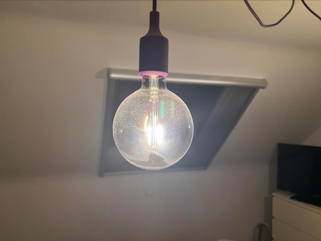 Hanglamp  led Muuto paars 2 stuks - met ophanging, Huis en Inrichting, Ophalen of Verzenden