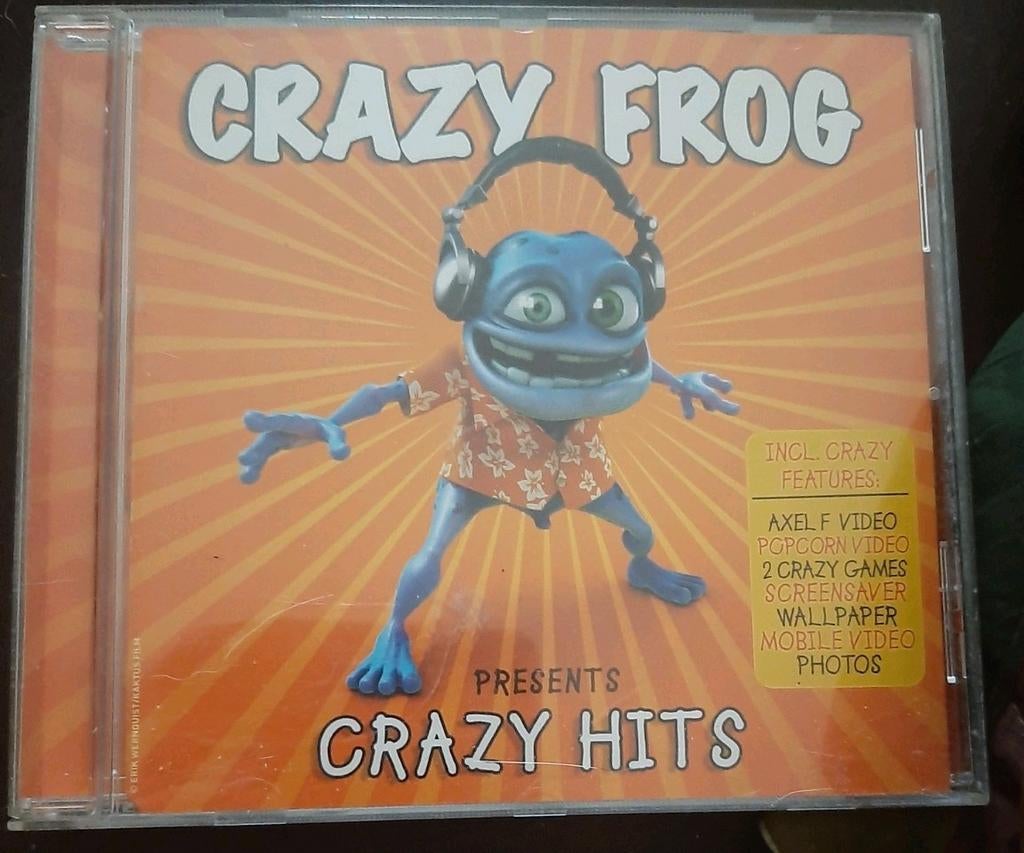 Cd  - crazy frog - crazy hits, Ophalen of Verzenden
