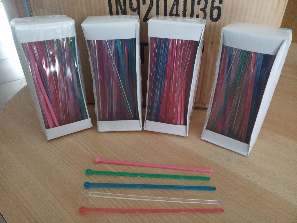 Stirrer square, cocktailstaafjes, roerstaafjes / koopje, Ophalen of Verzenden, Nieuw