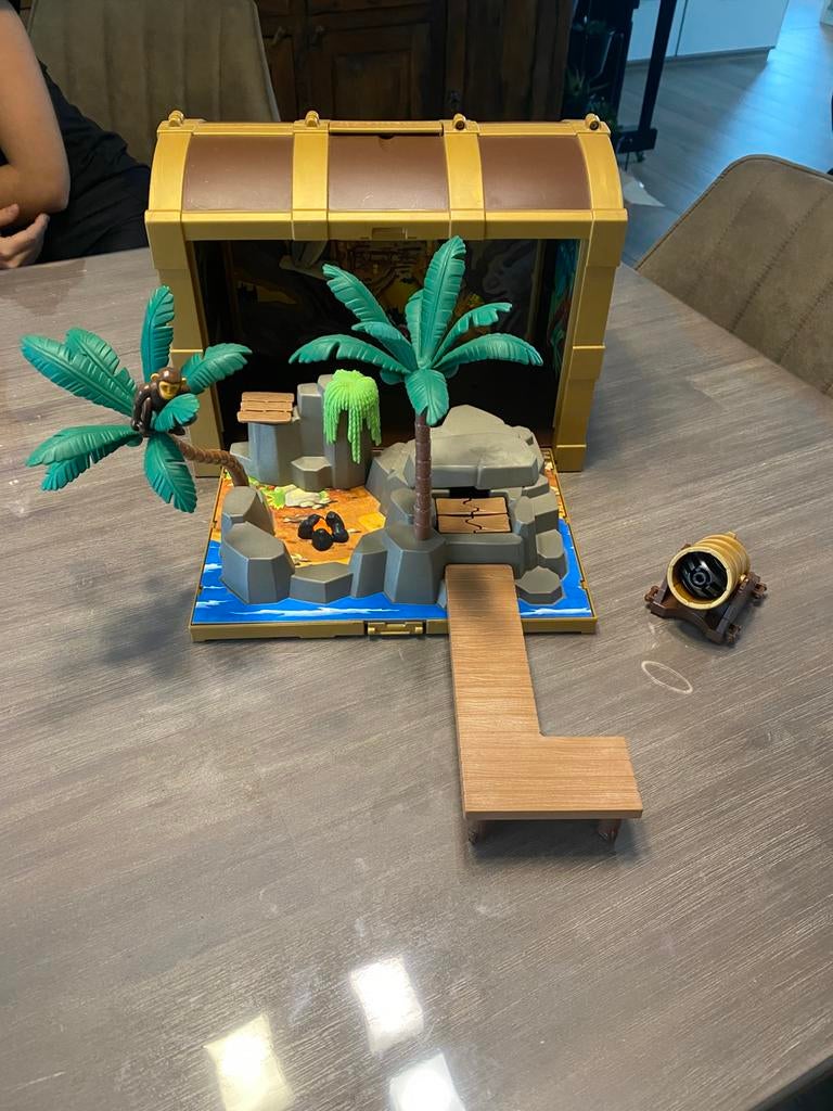 Pirateneiland, Kinderen en Baby's, Speelgoed | Playmobil, Ophalen, Zo goed als nieuw