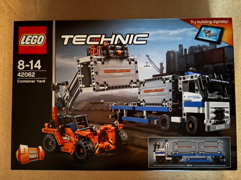 Lego Technic 42062 Container yard, Ophalen of Verzenden, Nieuw, Lego