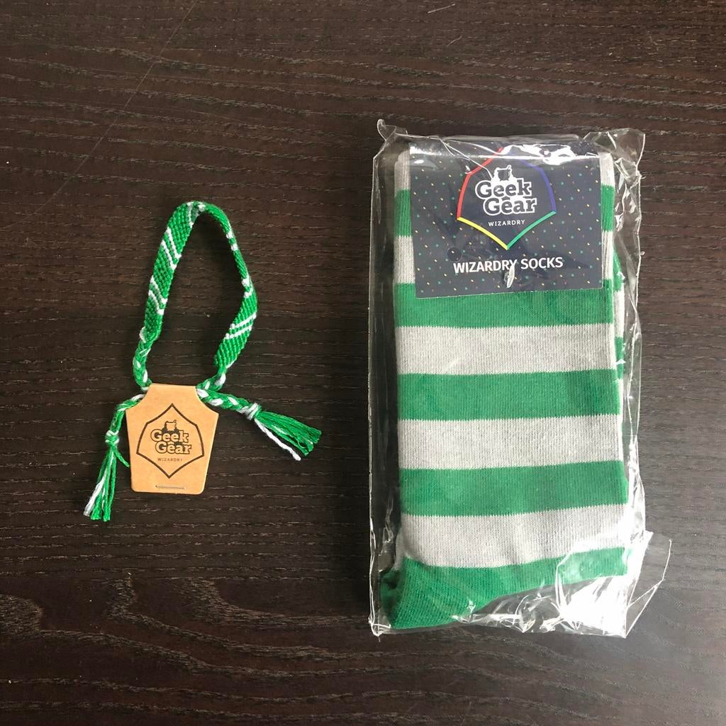 Armbandje en sokken Slytherin Harry Potter, Enlèvement ou Envoi