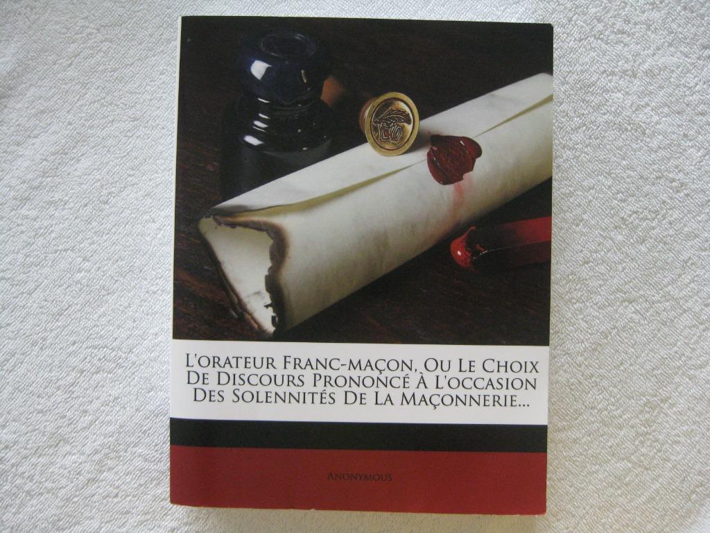 Franc-maçonnerie et solennités – édition 1823, Livres, Enlèvement ou Envoi, Utilisé