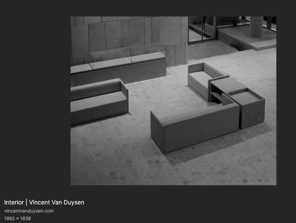 Exclusief ensemble zetels & meubels | Vincent Van Duysen, Ophalen, Gebruikt, Overige maten, Leer
