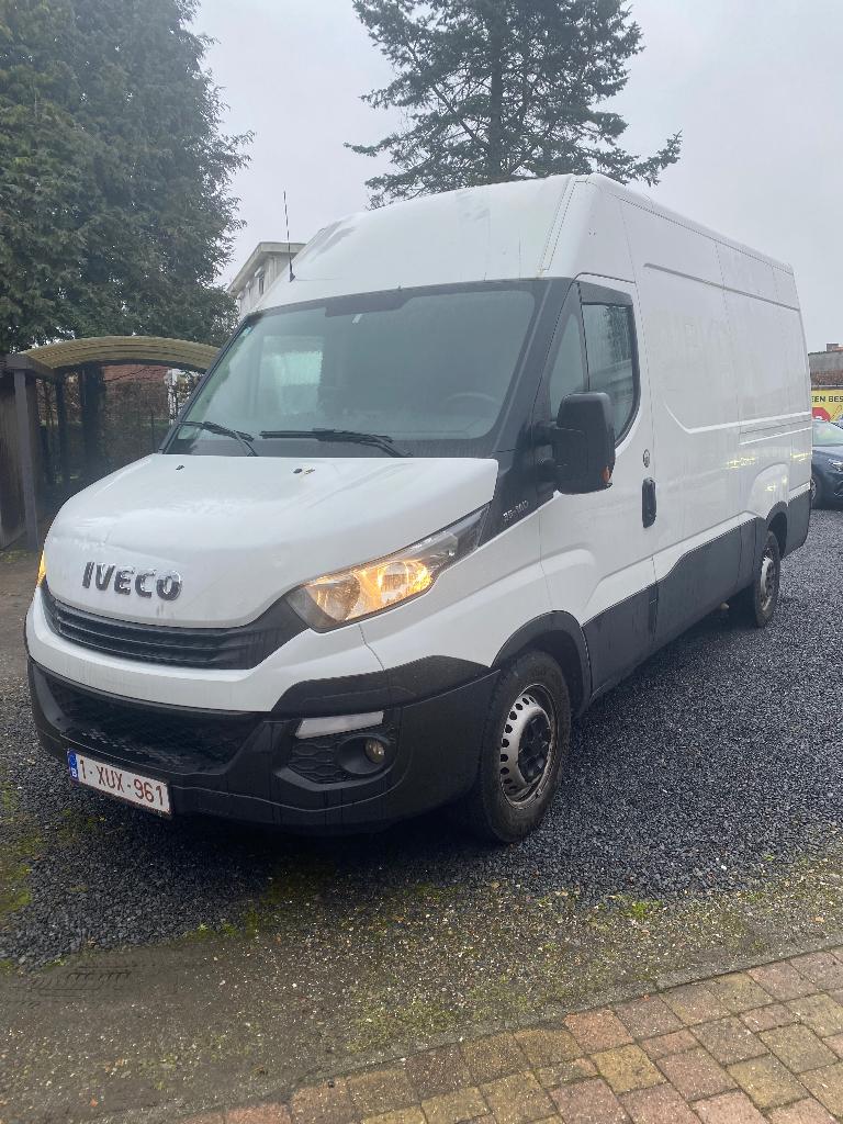 Iveco daily 2018, Auto's, Fiat, 2287 cc, Wit, Leder, Bedrijf