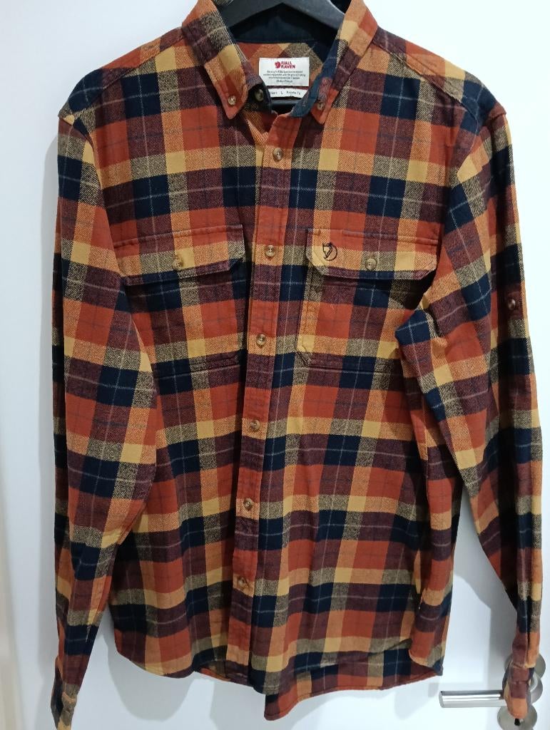 Herenhemd Fjällraven, Tour de cou 41/42 (L), Comme neuf, Enlèvement, Autres couleurs