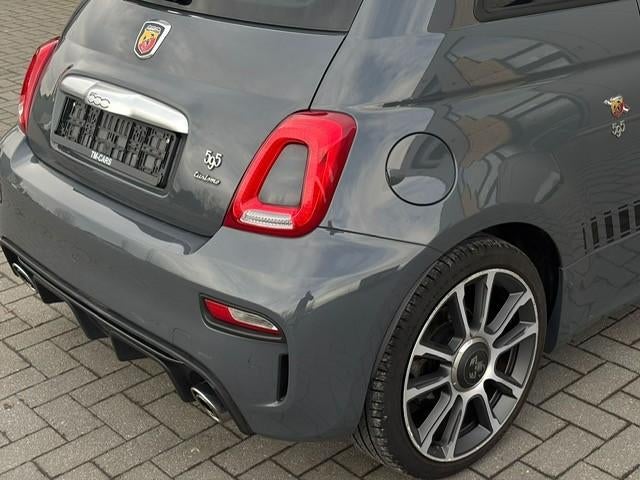 Fiat 500 abarth panoramisch dak, Autos, Fiat, Cuir, Argent ou Gris, Achat, Euro 6