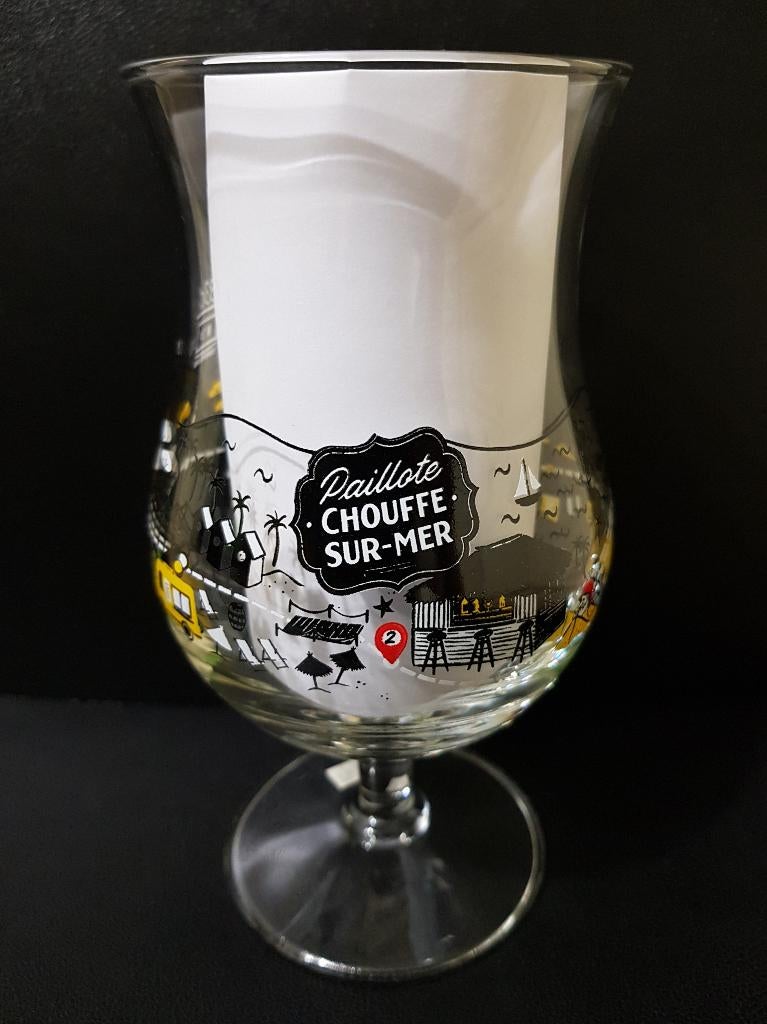 Chouffe " Paillote-sur-Mer " M24 ( bonnet rouge ), Enlèvement ou Envoi, Neuf, Verre à bière