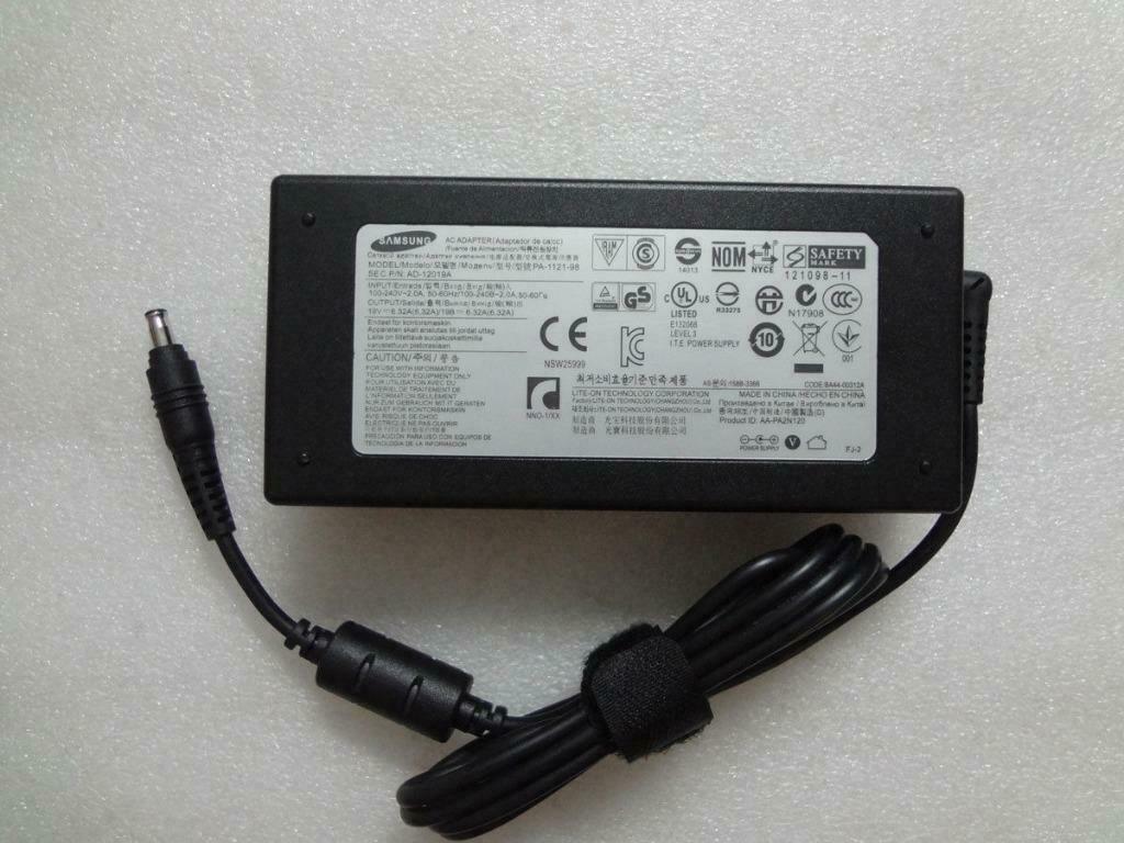 Samsung  Notebook AC Adapter 120W 19V, Computers en Software, Laptop-opladers, Ophalen of Verzenden, Zo goed als nieuw