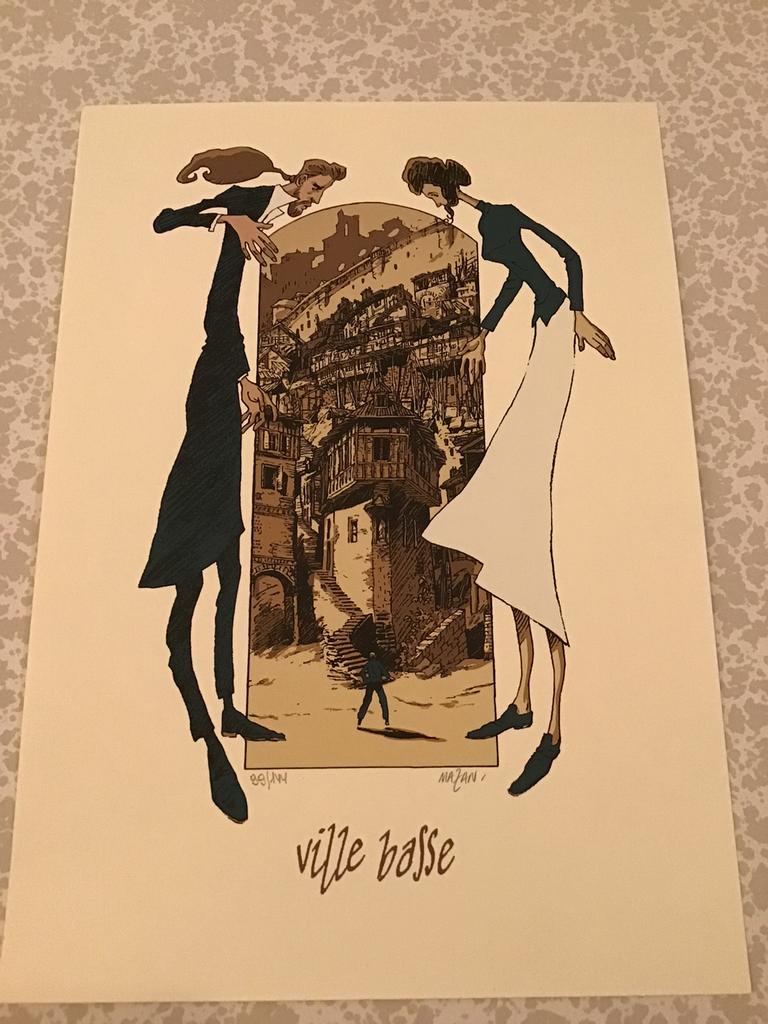 Sérigraphie Mazan ville basse, Livres, BD, Comme neuf