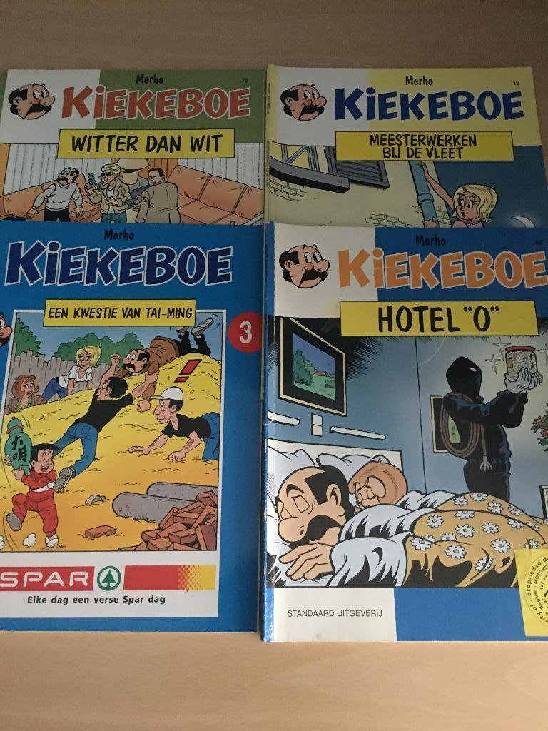 Urbanus, FC de Kampioenen, Kiekeboe en Plop strips 1€ / stuk, Boeken, Ophalen of Verzenden, Zo goed als nieuw, Merho - kiekeboe