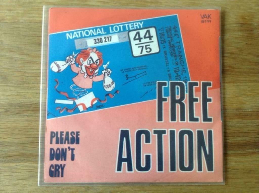 single free action, Ophalen of Verzenden, Rock en Metal