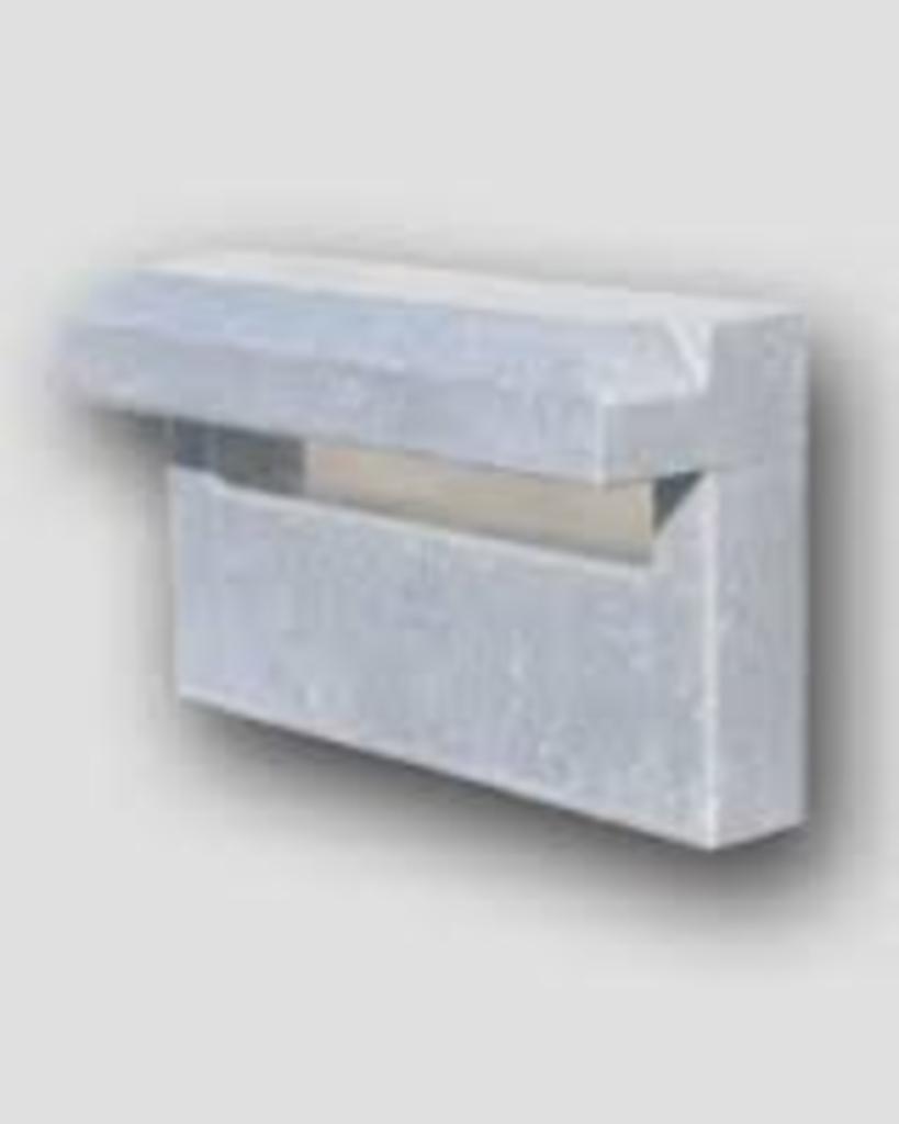 Boites aux lettres en pierre bleu a encastré, Bricolage & Construction, Neuf, 20 à 40 cm, Enlèvement, Pierre de taille