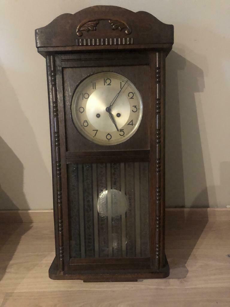 Oude wandklok, Antiek en Kunst, Ophalen