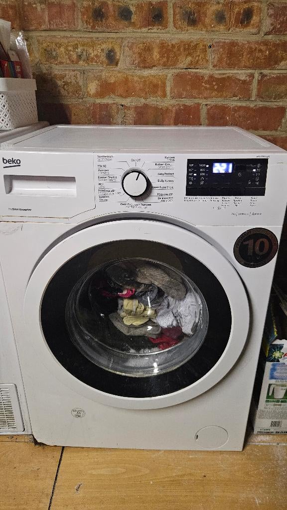 Moet weg! Beko wasmachine 7 kg – ProSmartTM Inverter, A+++, Electroménager, Lave-linge, Utilisé, Chargeur frontal, 6 à 8 kg, 1200 à 1600 tours