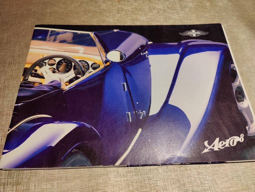 MORGAN Aero 8 Brochure, Ophalen of Verzenden, Zo goed als nieuw