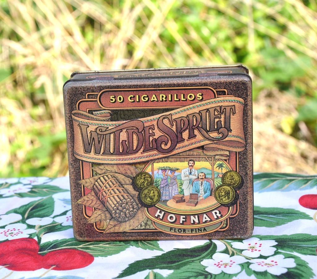 boite en fer cigarillos wilde spriet hofnar, Ophalen of Verzenden, Gebruikt, Overige, Overige merken